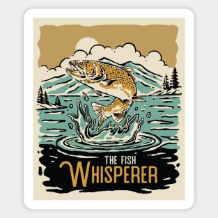 The Fish Whisperer Sticker